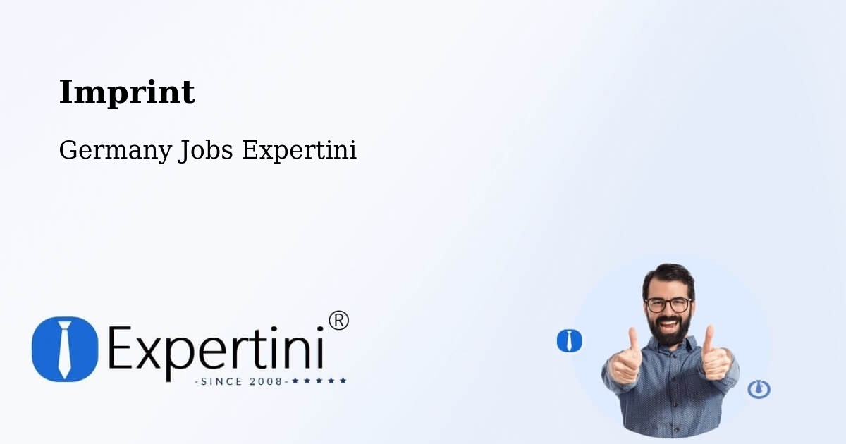 Imprint – Eisenach - Germany Jobs Expertini